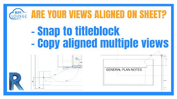 How to align and bulk copy viewports on sheets in Revit