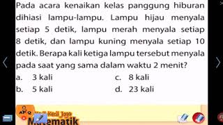 Fpb kpk soal cerita - cara mudah jurus 7 detik