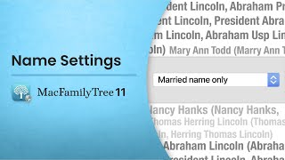 Name Settings En