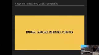 A deep dive into natural language inference -- Amir Kargar -- Bay Area Research in NLP and ML