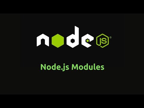 Node.js Modules | #2 Node js Tutorials | #youtube #javascript - YouTube