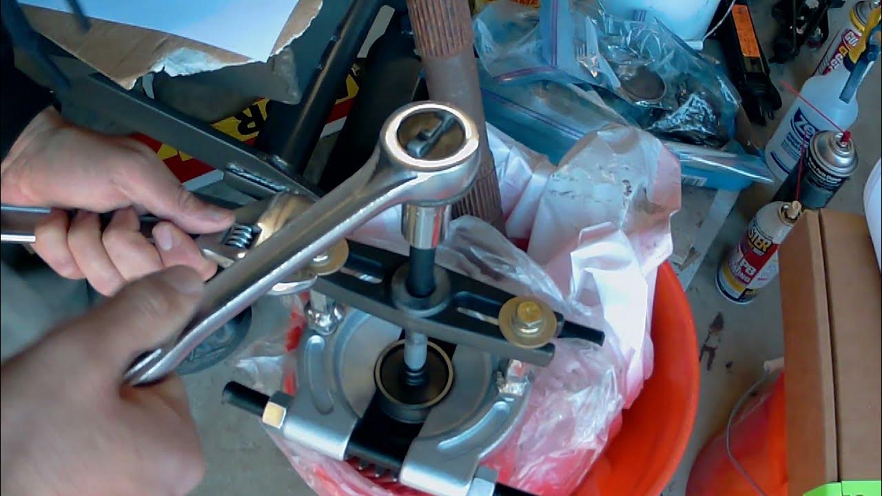 NV4500 Transmission Removing Front Countershaft Bearing using HF