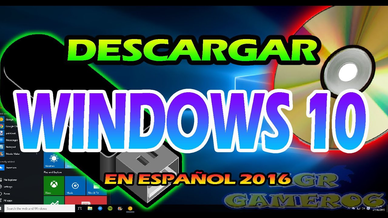 Descargar windows 10 iso │ En español 2017 por MEGA │ YouTube
