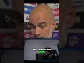 Pep Guardiola: Tough Game, Low Energy, Need More Rest! #shorts