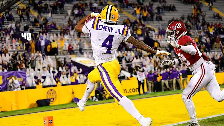 LSU RB John Emery Jr. Official Sophomore Year High...