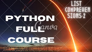Python Full Course 41 List Comprehensions-2
