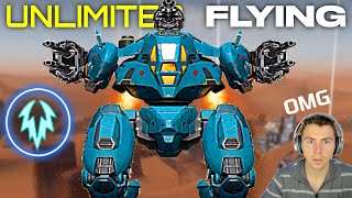 OMG... Hover Now Has Actual UNLIMITED Flying Fuel... Infinite Flying Everywhere | War Robots screenshot 5