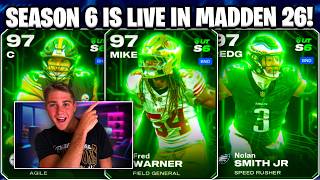 SEASON 6 IS LIVE! OPENING ALL PREMIUM FIELD PASS REWARDS! GENKI FORCE EARLY CARDS   MORE IN MUT 26!