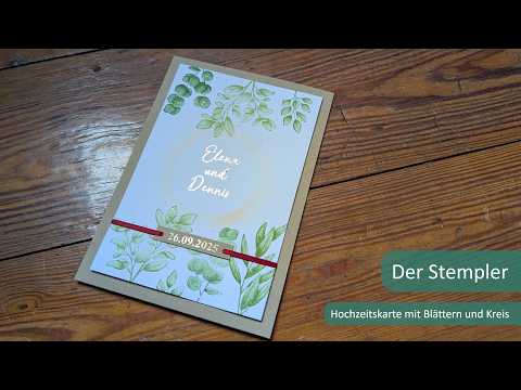 Wedding invitation card | The Stamper ~ Stampin Up!