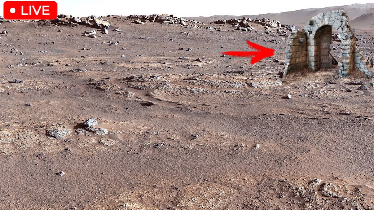 Mars perseverance rover capture Traces of the presence of human beings ...