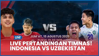 🔴 LIVE PERTANDINGAN TIMNAS! INDONESIA VS UZBEKISTAN, LIVE SCORE U17