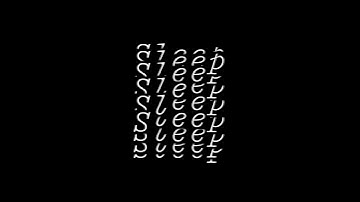 #vispomotion N°29 - Sleep / Antonin Waterkeyn