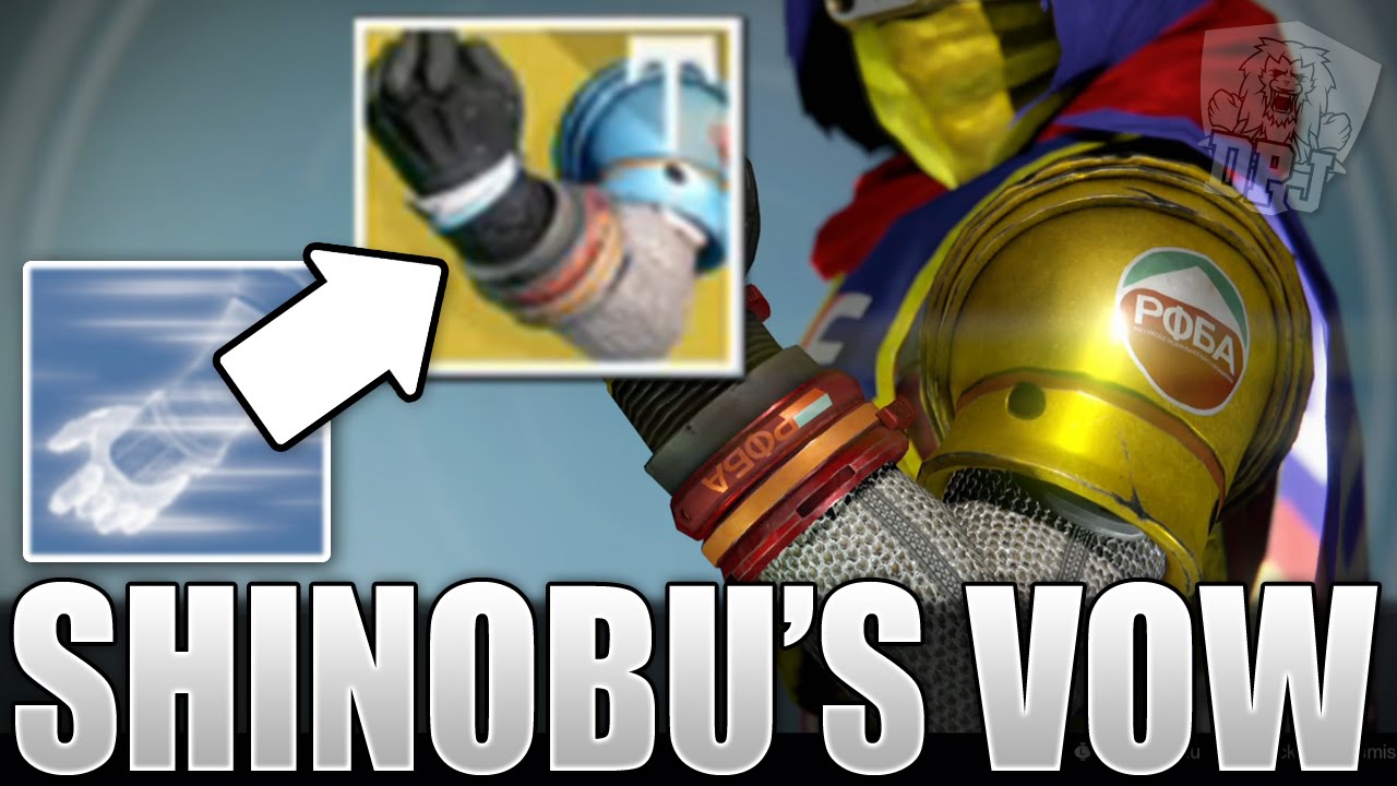 Destiny: WTF! Shinobu's Vow Hunter Exotic Gaunlets From Rare Blue Engram!