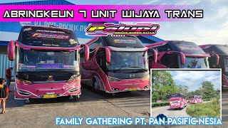 Konvoi 7 Bus Wijaya Trans Mini Mania Lembang