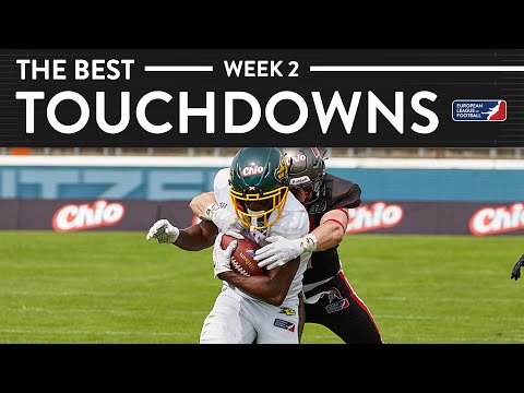 The Best Touchdowns of Week 2 | European League of Football 2021