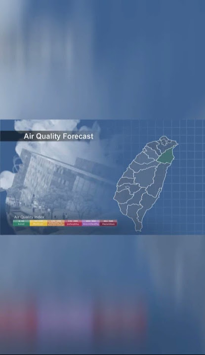Today's air quality forecast