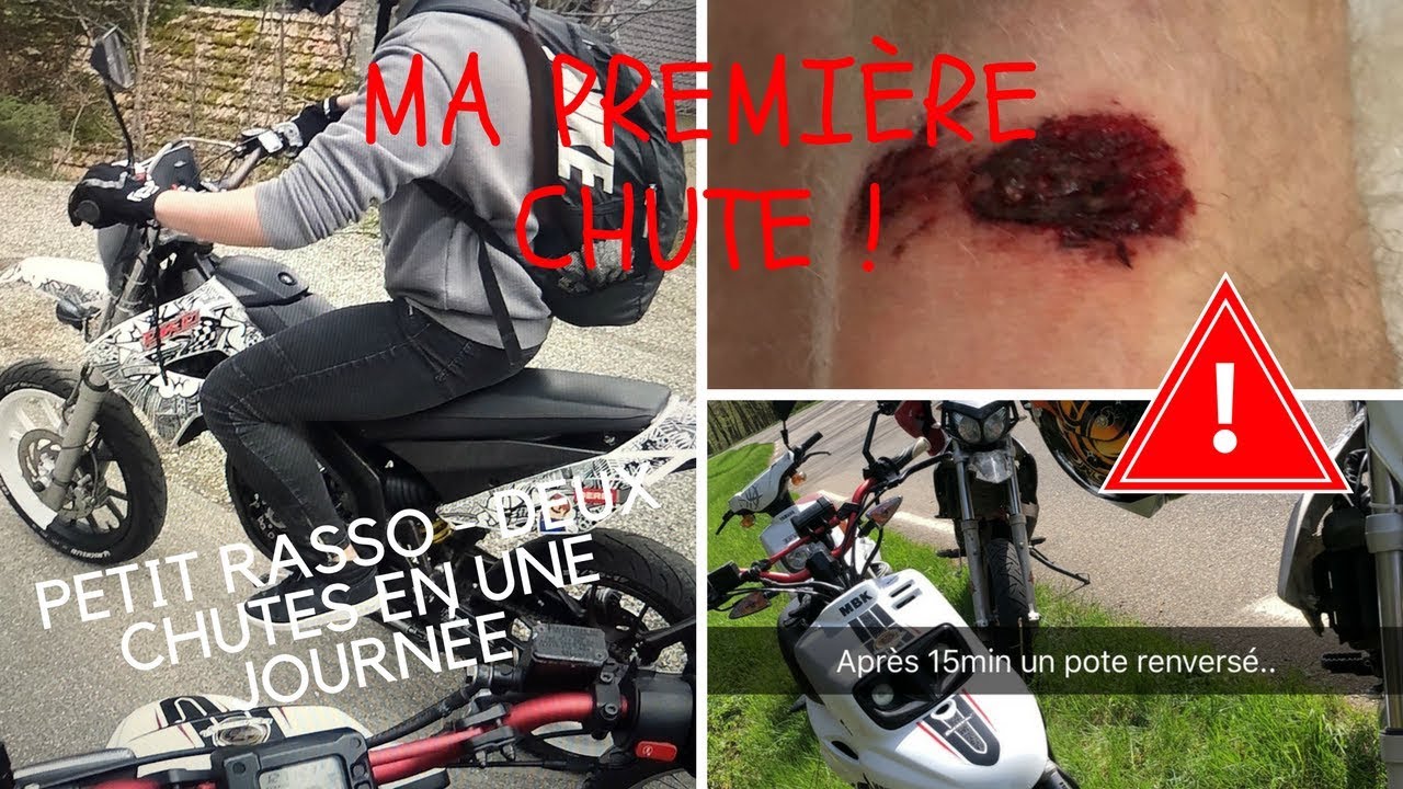 MA PREMIÈRE CHUTE - Petit Rassemblement Derbi kit 80mhr, Booster et Mobylette