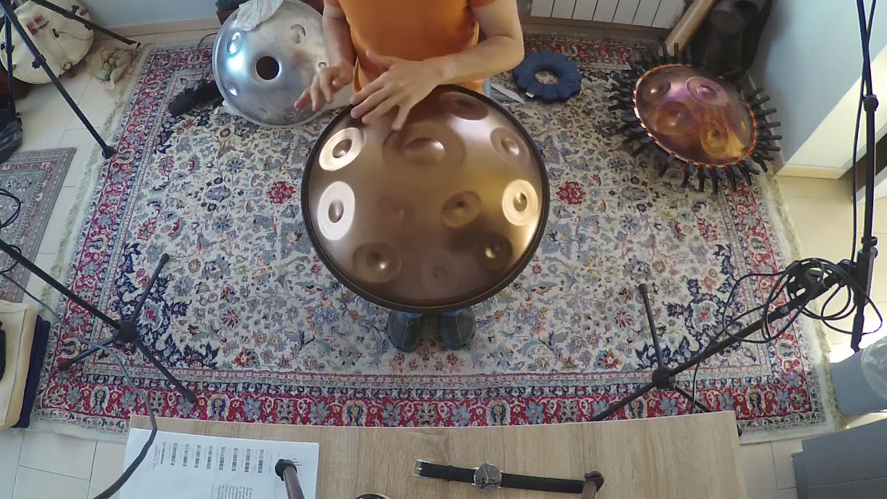 handpan solopan E majeur 17