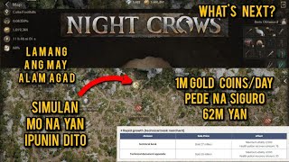 NIGHT CROWS Next step na dapat gawin muna ngayon