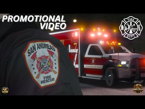 [4K] Sunset Valley Roleplay | "RUN THIS TOWN" - San Andreas Fire Rescue Promotional Video