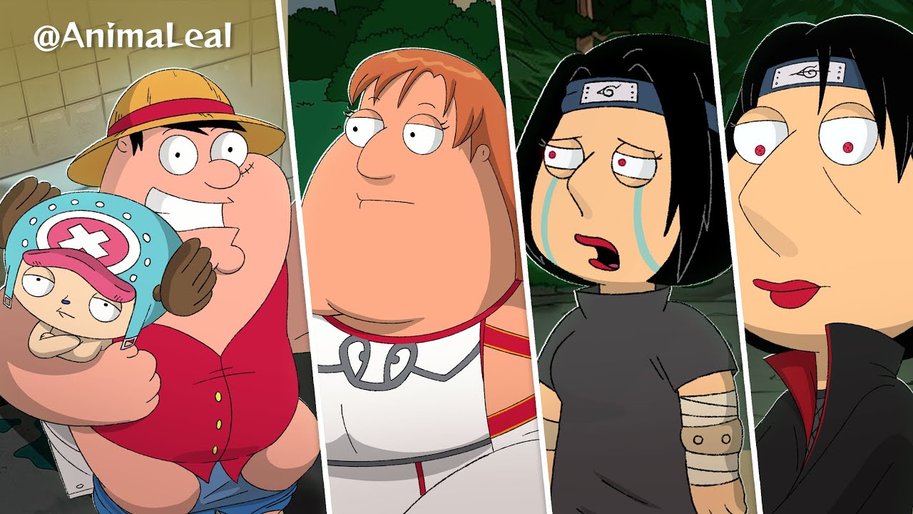 Hey Lois, remember that time? - Anime Family Guy Parody #naruto #Onepiece  #swordartonline #deathnote 