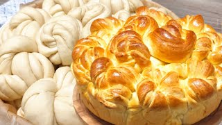 Fluffy holiday bread. Easy shaping and all the subtleties for a perfect result.