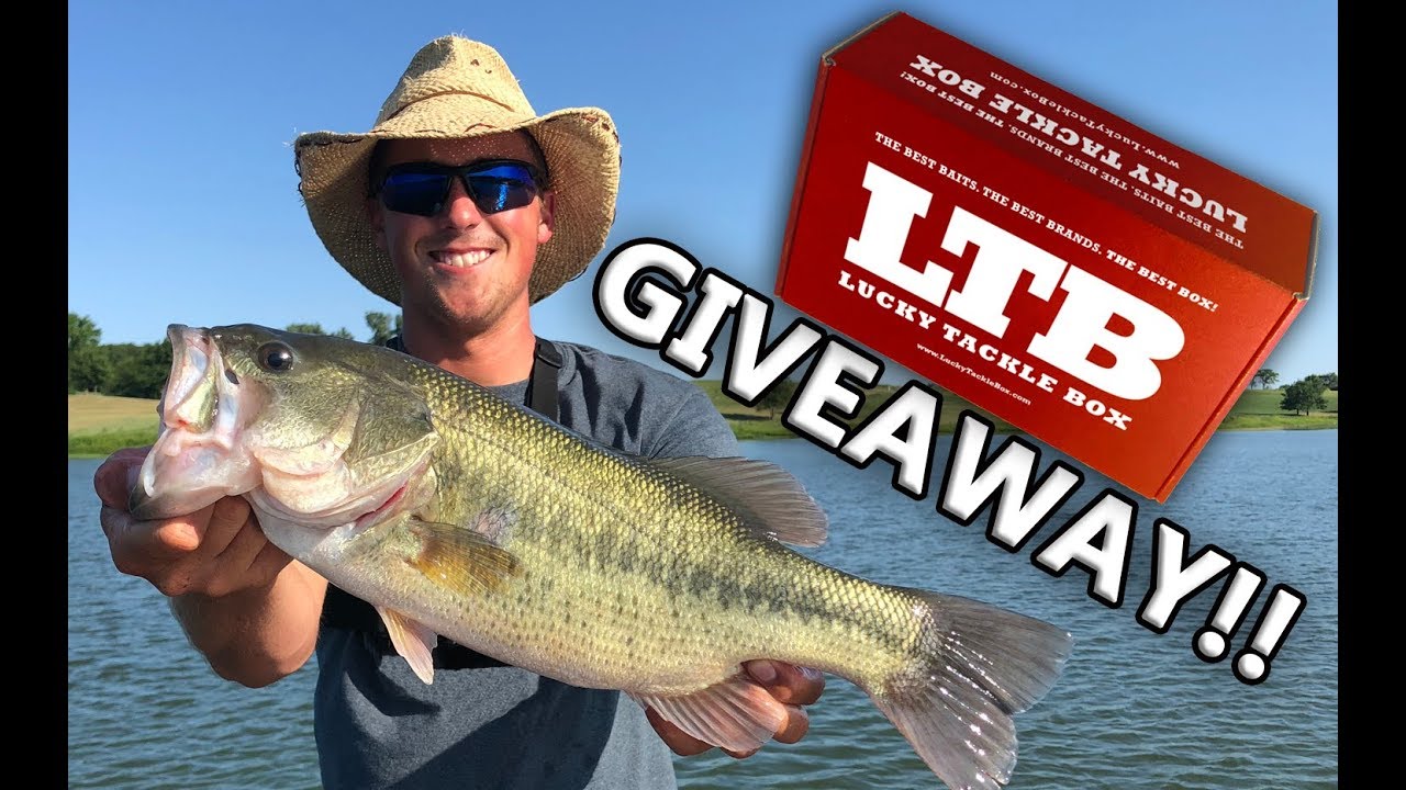 Lucky Tackle Box GIVEAWAY! Summer Bass Fishing! YouTube