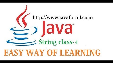 StringBuffer methods by suresh