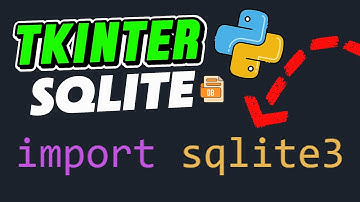 Add Data to SQLite with Tkinter Input and Button – Tutorial 2