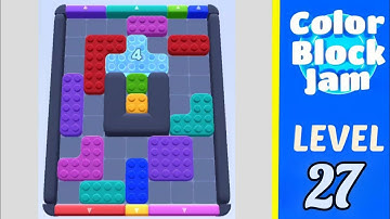 Color Block Jam Level 27 Walkthrough Solution