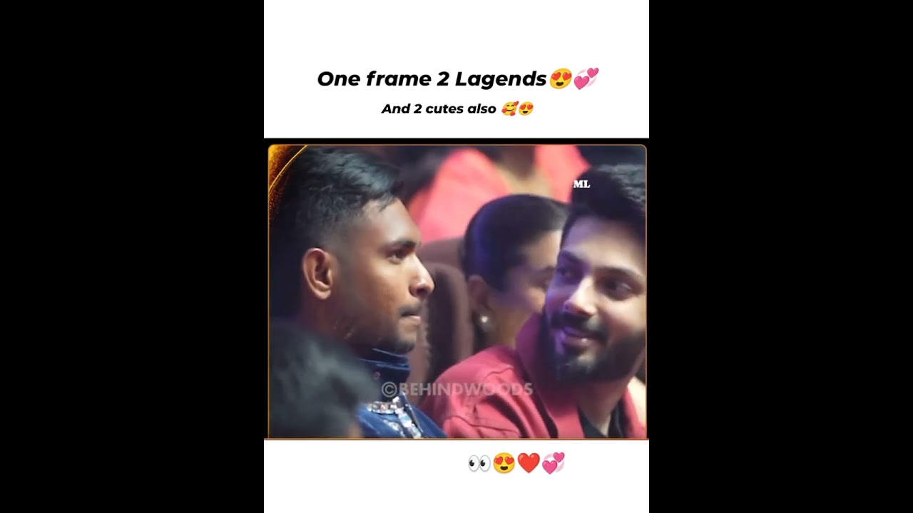 One Frame 2 legends😘behindwoods gold icon 2024