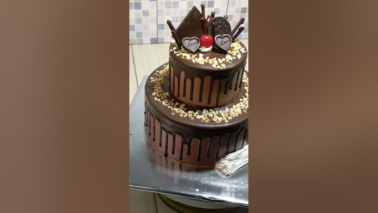 tart coklat susun
