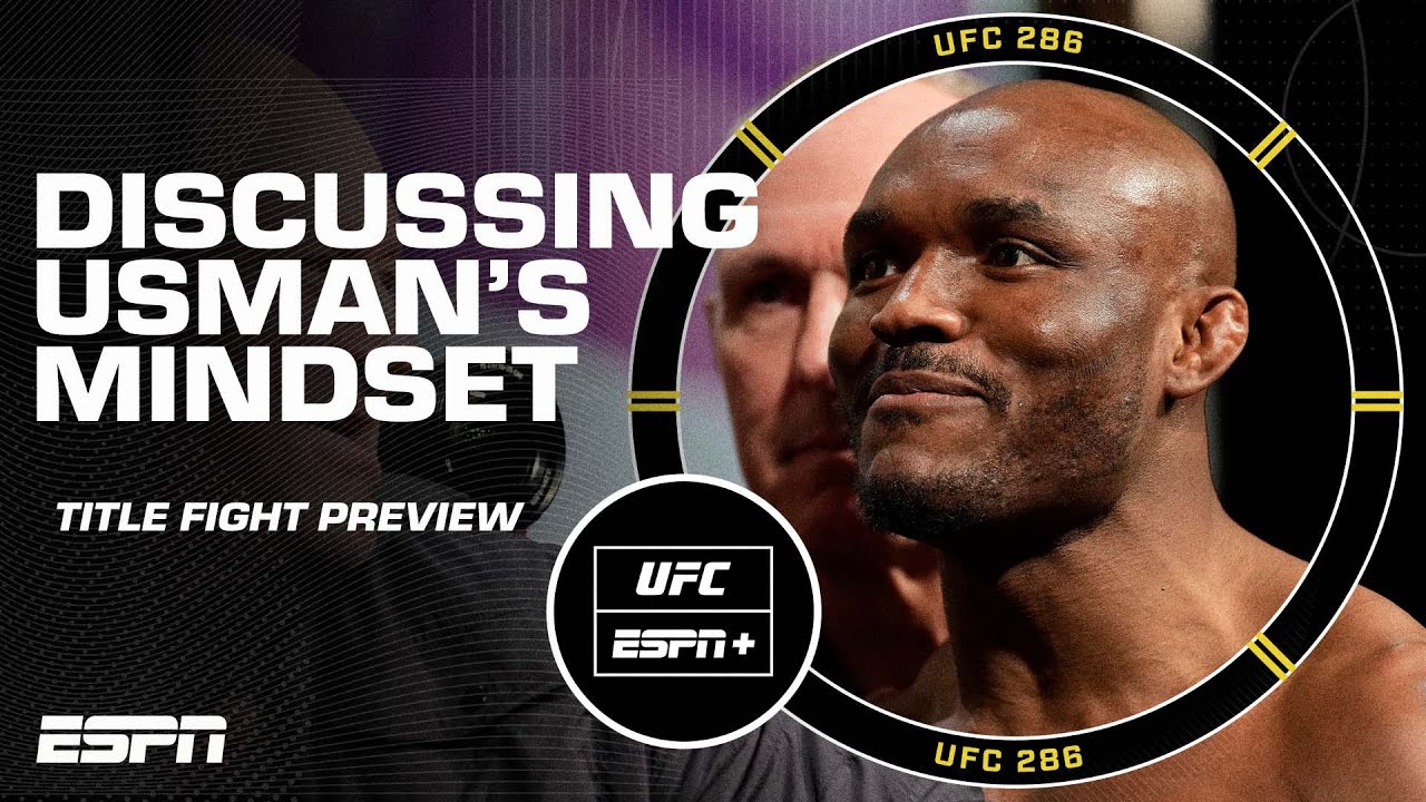 Kamaru Usman is in a good place heading into Leon Edwards trilogy fight –Melendez | ESPN MMA