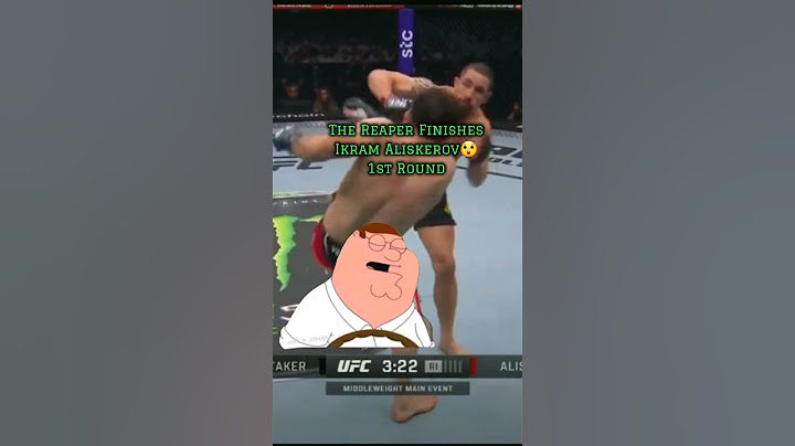 Robert Whitaker KO/TKO Ikram Aliskerov| UFC Fight Night Saudi Arabia #shorts #ufc #ufcsaudiarabia