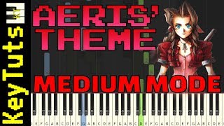 Learn to Play Aeris’ Theme (Aerith's Theme) from Final Fantasy 7 - Medium Mode