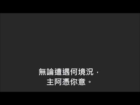 平安詩集256首(首句：主阿我再不拒絕)