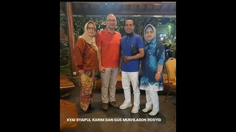 pertemuan K.H SYAIFUL KARIM DAN GUS MUKHLASON ROSYID