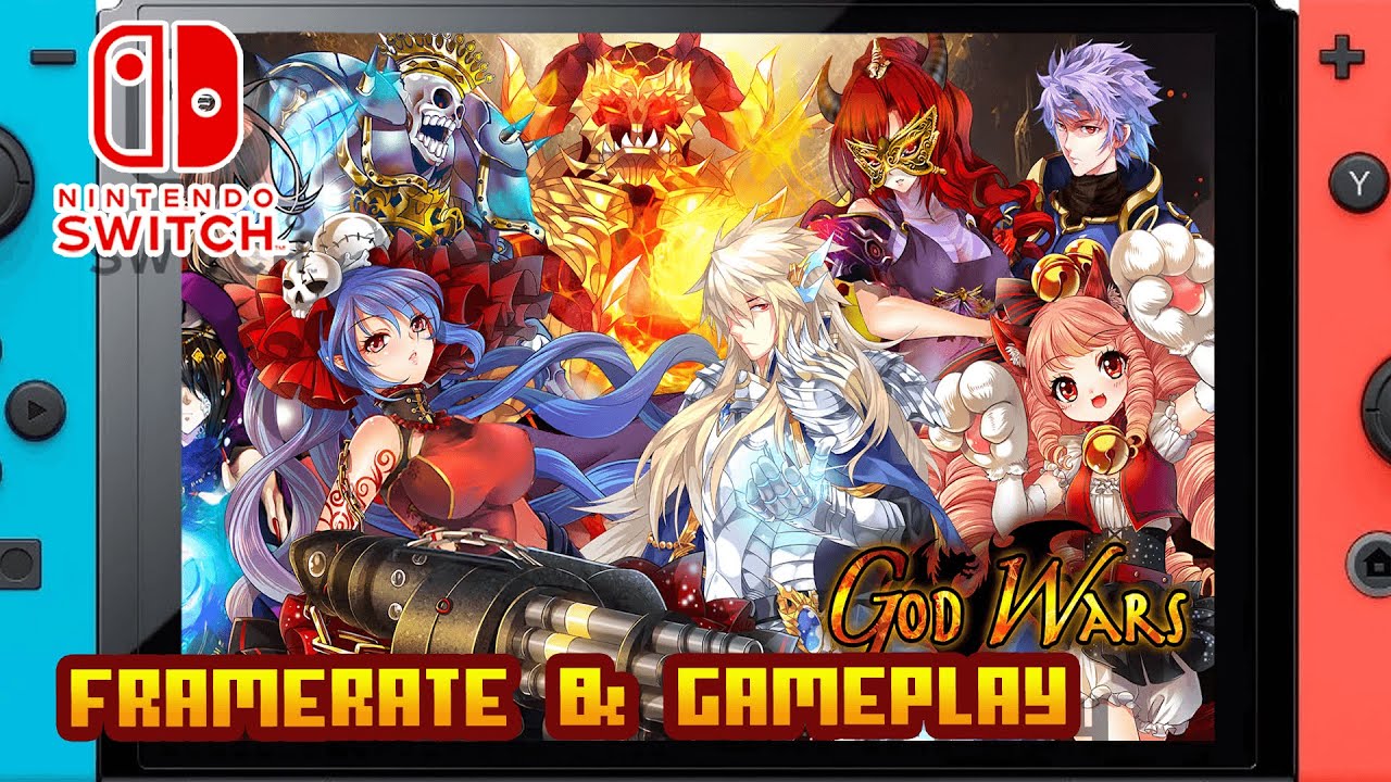 God Wars - (Nintendo Switch) - Framerate & Gameplay
