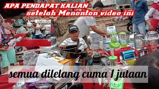 Pedagang Edan Lelang Barang sebanyak Itu dilelang cuma 1,8 juta