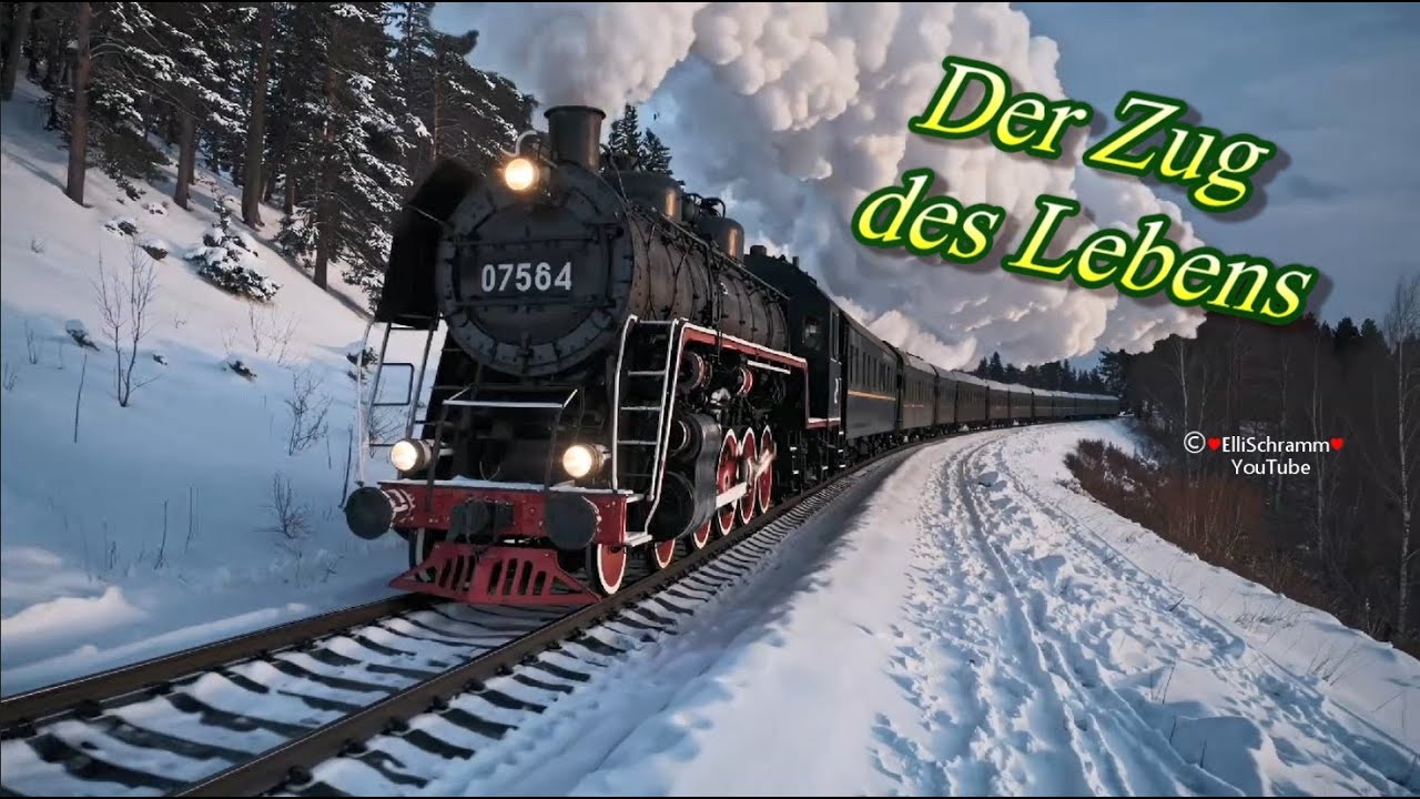 Der Zug des Lebens 💕 Das Leben ist wie eine Zugfahrt, komm steig ein, setzt dich zu mir💕Liebe Grüße💗