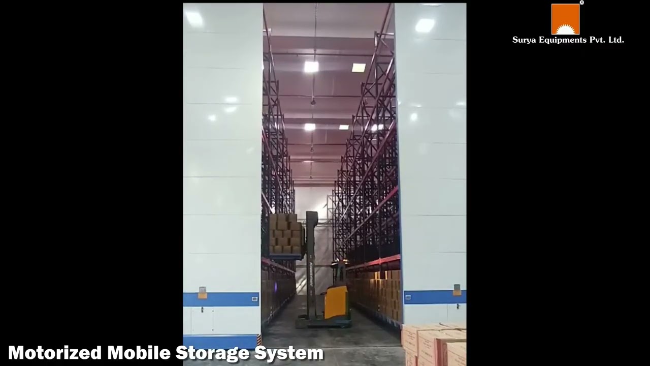 Motorized Mobile Storage System-Stacker