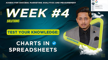 Week 4 | Test your knowledge: Charts In Spreadsheets | Coursera Quiz Assignment Live Attempt