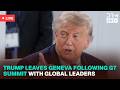 🔴BREAKING: Trump Leaves G7 Summit in Geneva! What Happened Behind Closed Doors? | AC1Y