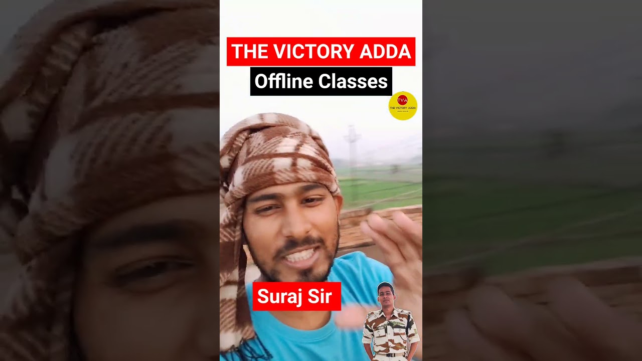 Suraj Sir की Offline Classes 😎। THE VICTORY ADDA Classes