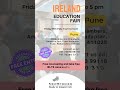 #shorts Ireland Education Fair, Pune on Friday, 17th February 2023. #newstrides