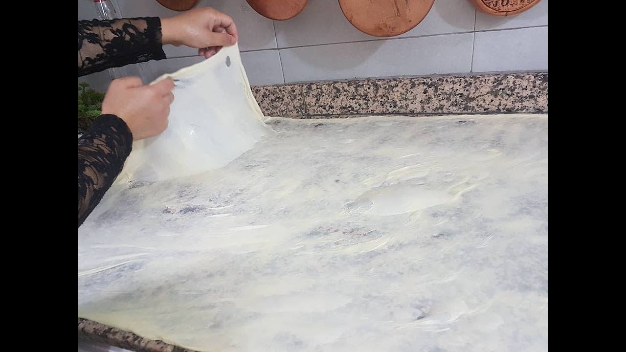 Meloui ملوي معمر بشكل جديد موررررق مقرمش  برا و هش من الداخل يستحق التجربة