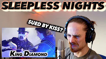 King Diamond - Sleepless Nights (live) FIRST REACTION! (SUED BY KISS?)