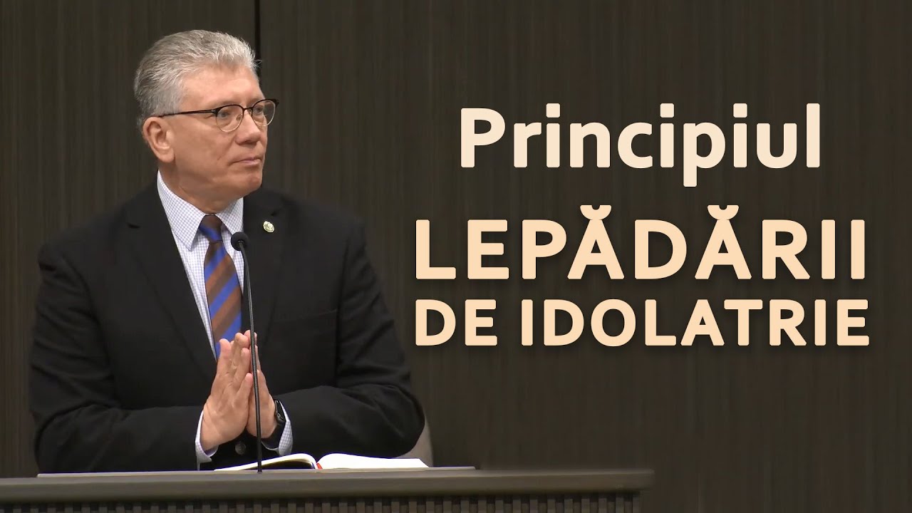 Cristian Ionescu - Principiul lepădării de idolatrie