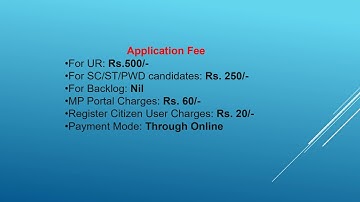 MPPEB Group 3 Online Form 2022( Sub Engineer, Draftsman & Other)