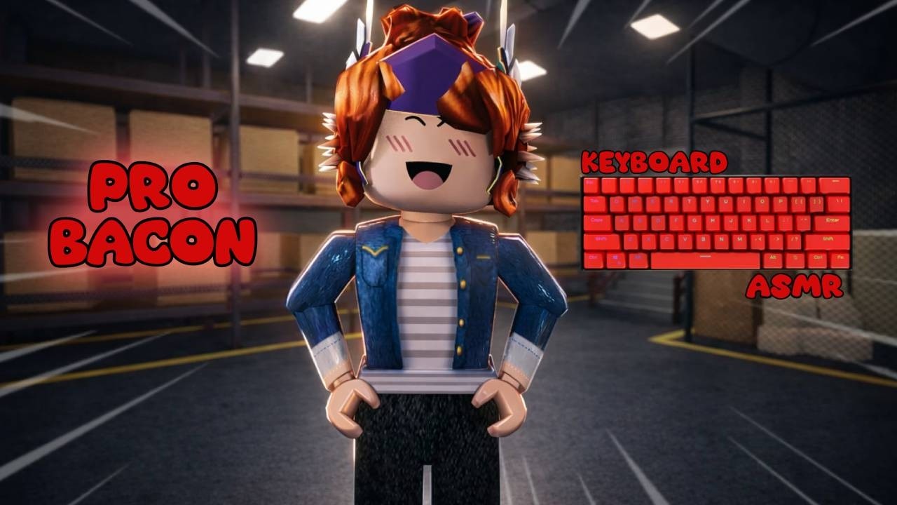 RICH BACON BEATS CAMPERS IN MM2 + KEYBOARD ASMR